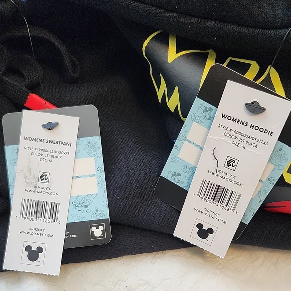 Disney Black Minnie Mouse Wide Leg Jumpsuit - Picture 9 of 9